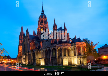 Cathédrale DE BAYEUX CALVADOS NORMANDIE FRANCE Banque D'Images