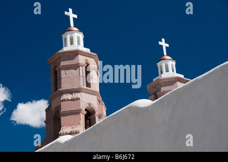 Chemin de Croix dans l'église San Luis Valley Californie Banque D'Images