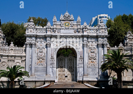 Le Palais de Dolmabahçe Sarayı Bosphore Sultan Ottoman Abdulmecid Ataturk Banque D'Images