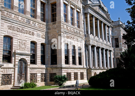 Le Palais de Dolmabahçe Sarayı Bosphore Sultan Ottoman Abdulmecid Ataturk Banque D'Images