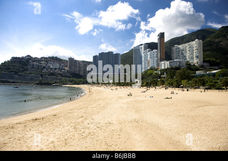 Les gens sur Repulse Bay Hong Kong Banque D'Images