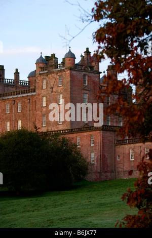 Château de Drumlanrig - Accueil du duc de Buccleuch Banque D'Images