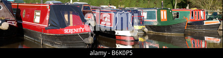 Port de plaisance du canal de Birmingham et worcester alvechurch worcestershire uk Banque D'Images