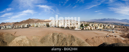 Eilat et la vallée de l'Arava Banque D'Images