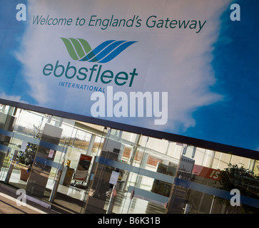 La gare de Ebbsfleet International Gravesend Banque D'Images