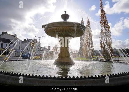 Fontaine Memorial, la place, Barnstaple Banque D'Images