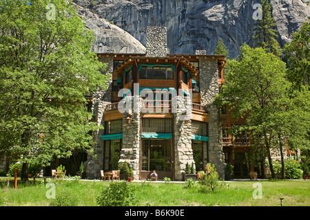 La Californie Ahwahnee Hotel en vallée de Yosemite Yosemite National Park Banque D'Images