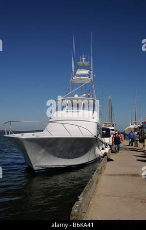 Port de Fernandina Beach resort marina sur Amelia Island Florida USA Banque D'Images