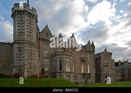 Abbotsford House romanric Hôtel particulier baronnial de Walter Scott par William Atkinson Scottish Borders Ecosse UK Banque D'Images