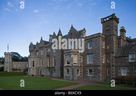 Abbotsford House romanric Hôtel particulier baronnial de Walter Scott par William Atkinson Scottish Borders Ecosse UK Banque D'Images