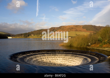 Lady Bower, réservoir Derwent Valley dans le Derbyshire, Angleterre Banque D'Images