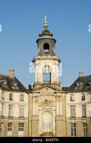 Rennes Bretagne France Hôtel de Ville l'Hôtel de Ville sur la Place de la Mairie Banque D'Images