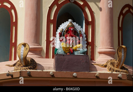 Temple hindou Shri Naguesh Ponda Goa Inde Banque D'Images