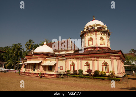 Temple hindou Shri Naguesh Ponda Goa Inde Banque D'Images