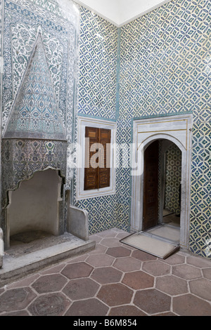 Vestibule de la reine mère, les appartements du palais de Topkapi Saray, Istanbul, Turquie Banque D'Images