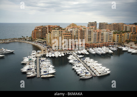 Port de Fontvieille, Monaco Banque D'Images