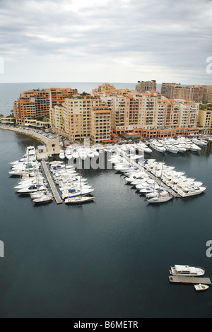 Port de Fontvieille, Monaco Banque D'Images