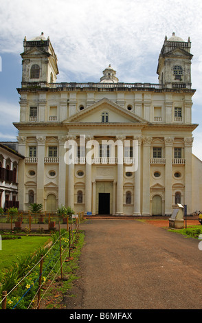 Église Saint Cajetan, Old Goa, Goa, Inde Banque D'Images