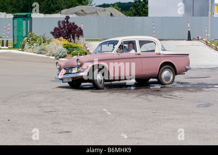 Hillman Minx Series IIIA, 1959 - 60, la concurrence d'essai routier Banque D'Images