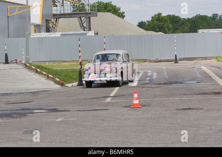 Hillman Minx Series IIIA, 1959 - 60, la concurrence d'essai routier Banque D'Images