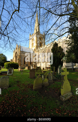 Church Stratford sur Avon warwickshire angleterre Banque D'Images