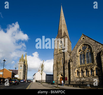 Saint Columba's COI Co Tyrone Omagh en Irlande du Nord Banque D'Images