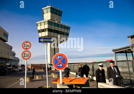 L'aéroport de Tegel Berlin Allemagne Banque D'Images