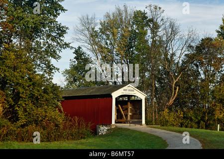 Les NEET Pont couvert de Parke County Indiana Banque D'Images