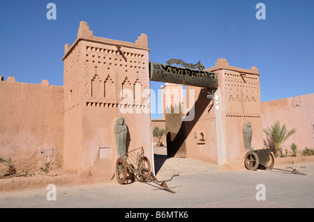 Musée du Cinéma à Ouarzazate, Maroc Banque D'Images