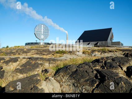 Le Big Nickel de Sudbury et Terre dynamique Banque D'Images