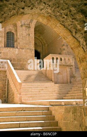 Étapes à Deyrulzefaran monastère chrétien orthodoxe syrienne près de Mardin Banque D'Images