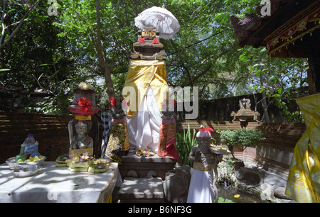 Lieu de culte hindou, Seminyak, Bali Banque D'Images