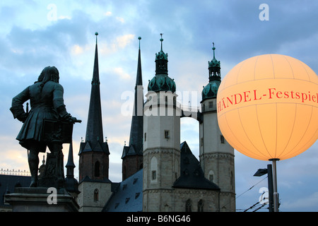 Georg Friedrich Händel Festival 2008 à Halle (Saale), Saxe-Anhalt, Allemagne ; Händel-Festspiele 2008 à Halle, en Saxe-Anhalt Banque D'Images