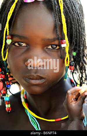 Zemba tribal folk près d'Opuwo namibie Banque D'Images