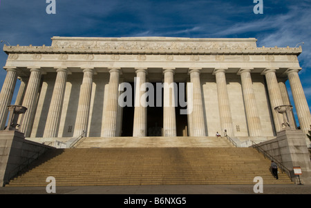 Lincoln Memorial, Washington DC USA Banque D'Images