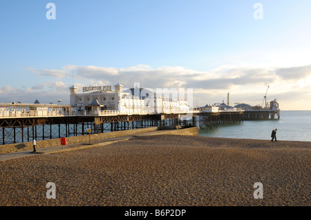 Beach Palace Pier Brighton Sussex England UK Banque D'Images