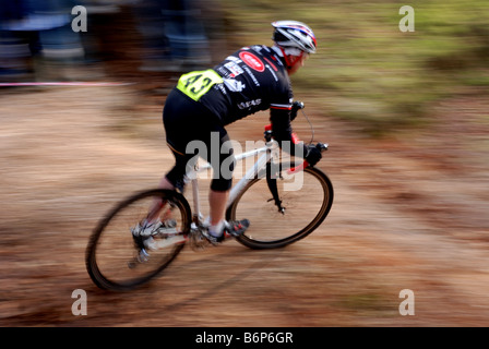 Cyclo-cross de la course, UK Banque D'Images