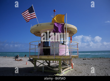 Station de sauvetage de Miami. Banque D'Images
