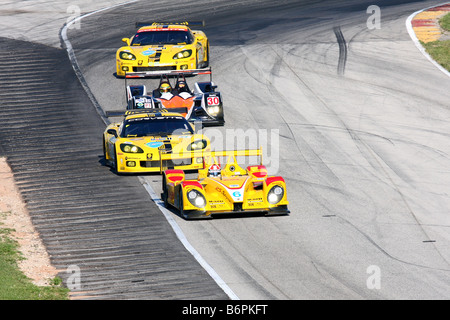 ALMS Course Road America 2008 Banque D'Images