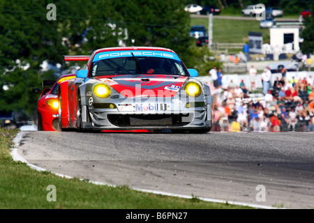 ALMS Course Road America 2008 Banque D'Images