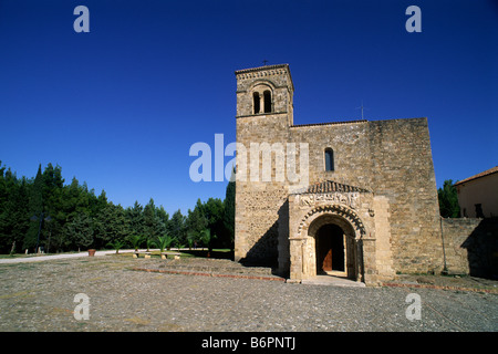 Italie, Basilicate, Tursi, Sanctuaire de Santa Maria di Anglona Banque D'Images