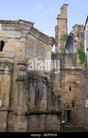 L'Abbaye d'Alet les Bains en pays Cathare en France Banque D'Images