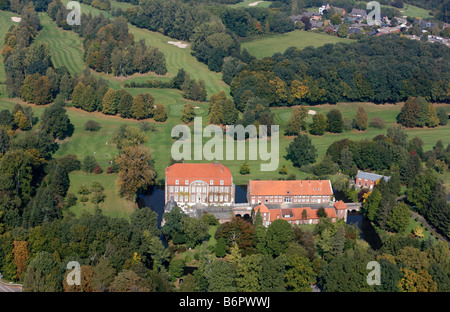 Château Wilkinghege, hotel and golf club, Munster, Allemagne Banque D'Images