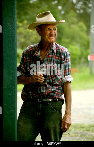 Australian Stockman à Bellbrook NSW Australie Banque D'Images