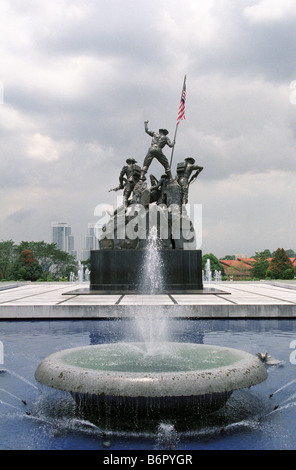 (Tugu Negara Tugu Kebangsaan, Monument National), Kuala Lumpur Banque D'Images