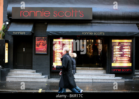 Ronnie Scott's Jazz Club, Soho, Londres Banque D'Images