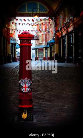 Leadenhall Market Gracechurch Street London England Banque D'Images