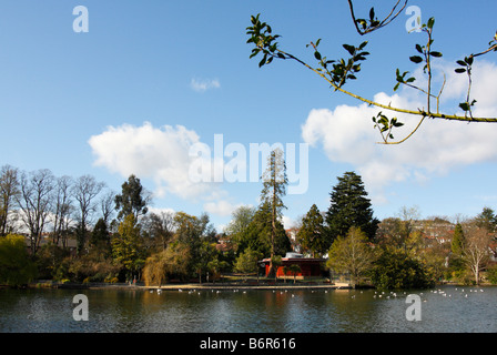 Parc Brynmill, Swansea, West Glamorgan, Pays de Galles, Royaume-Uni Banque D'Images