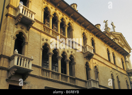 Palazzo da Schio à Corso Andrea Palladio à Vicence Vénétie Italie Banque D'Images