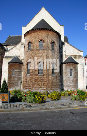 Abbaye de Notre Dame, Bernay, Eure, Normandie, France Banque D'Images